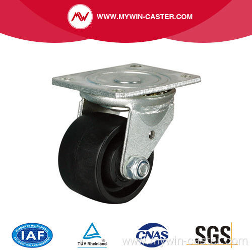 3 Inch 280Kg Plate Swivel PA Machine Caster